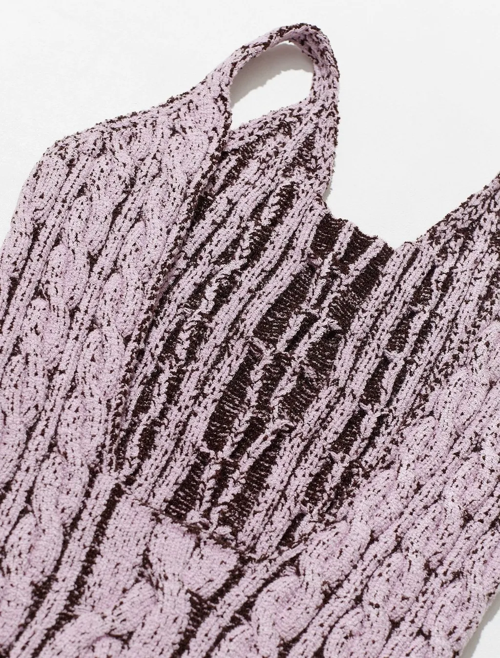 Cable Knit Midi Dress