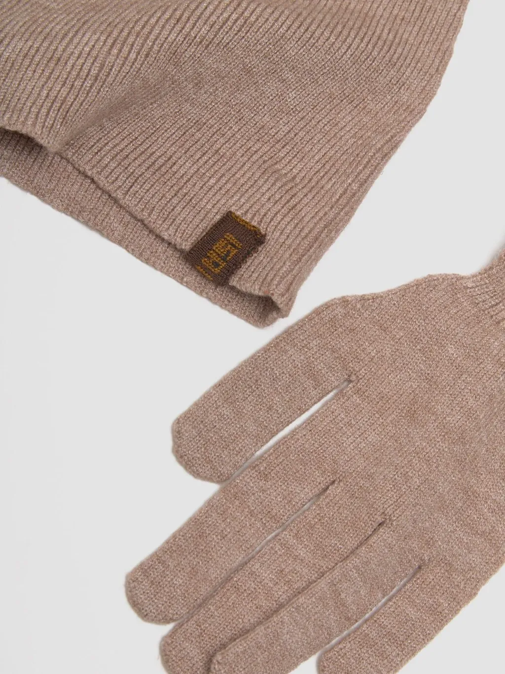Knit Top With Integrated Gloves