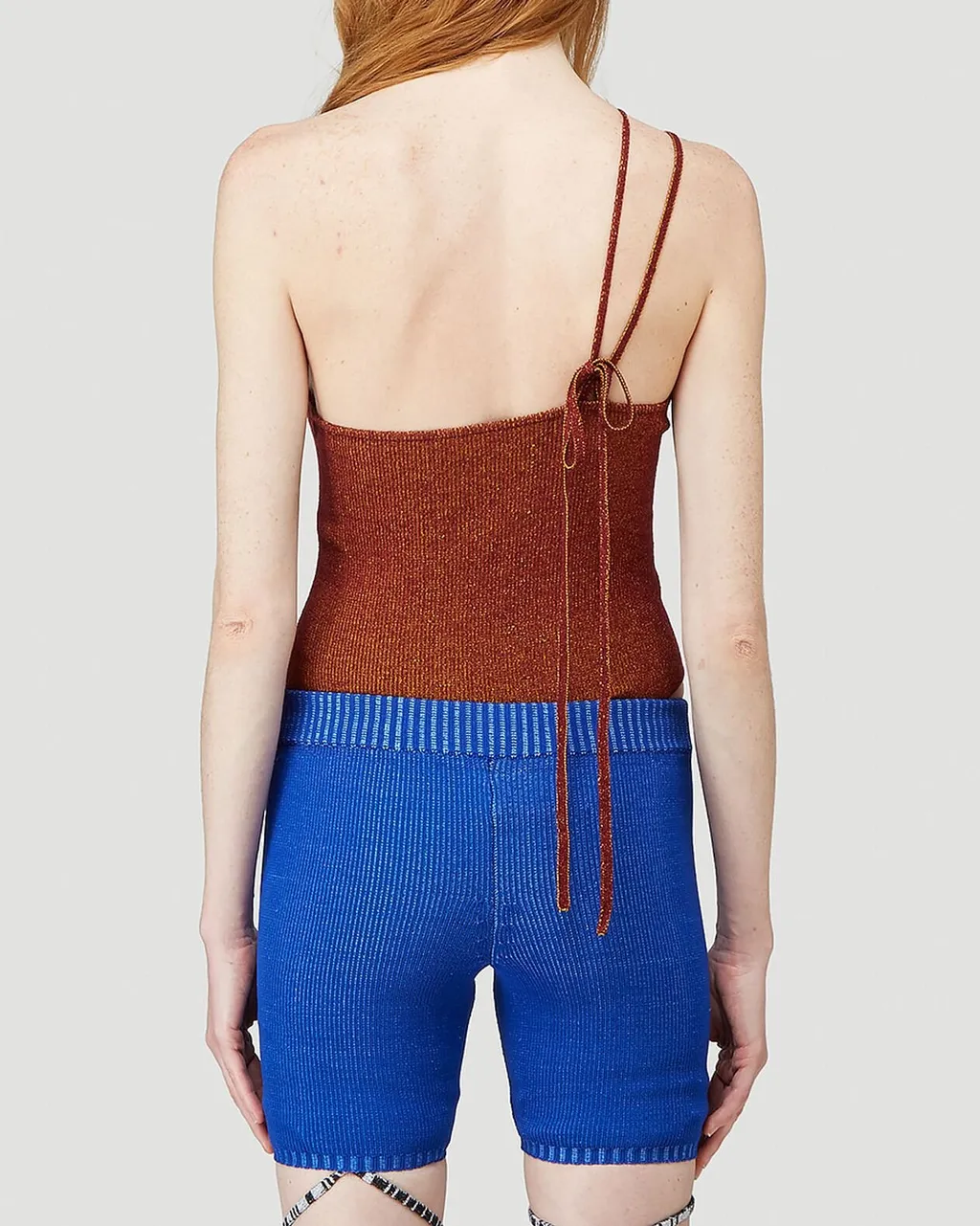 One-Shoulder Knit Top