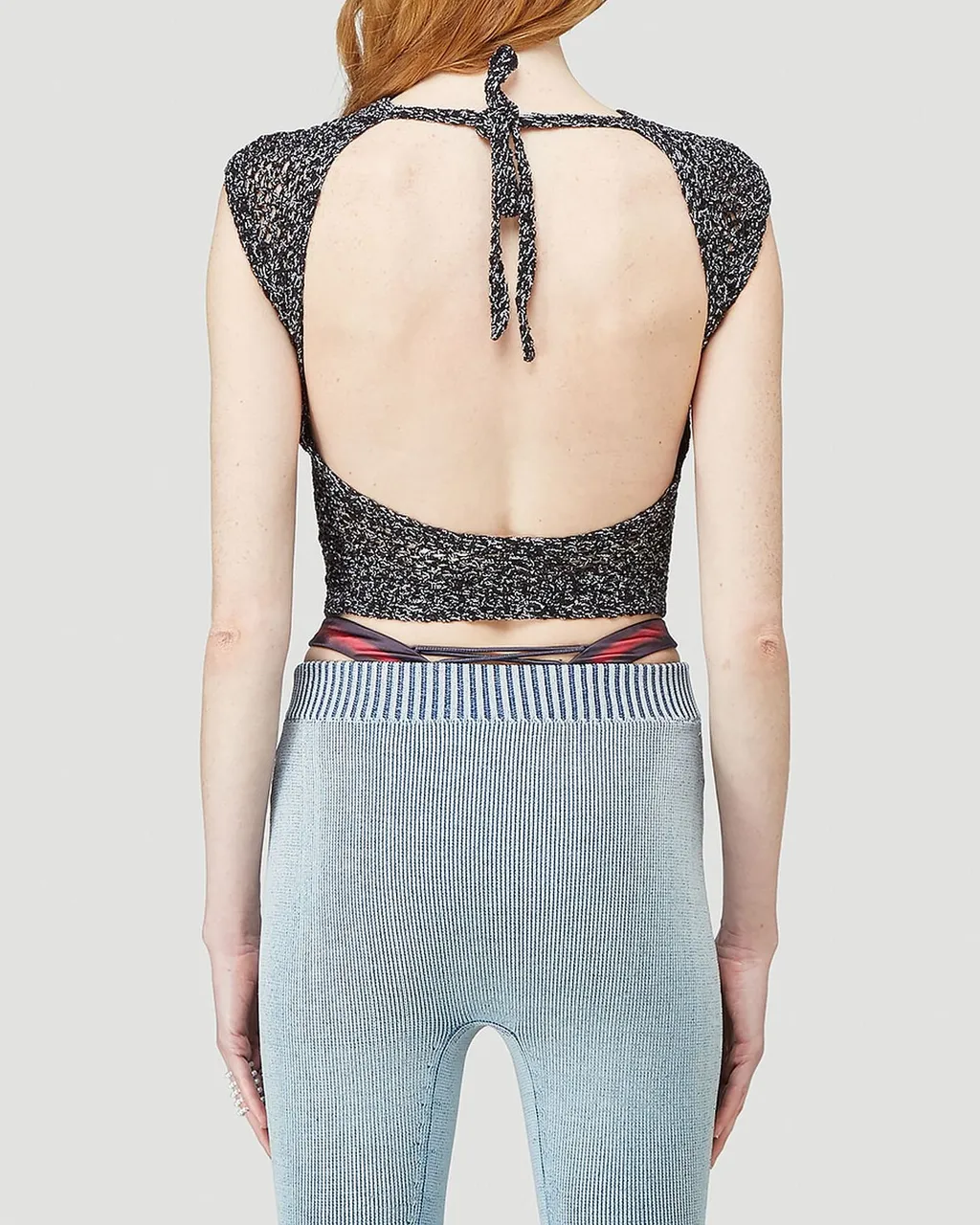 Cropped Knit Top
