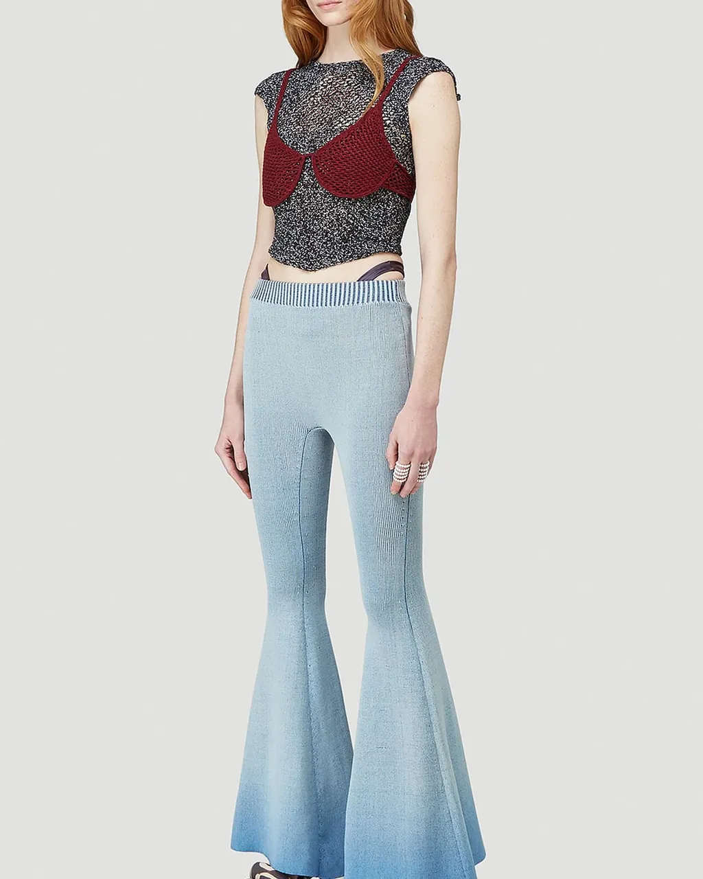 Cropped Knit Top