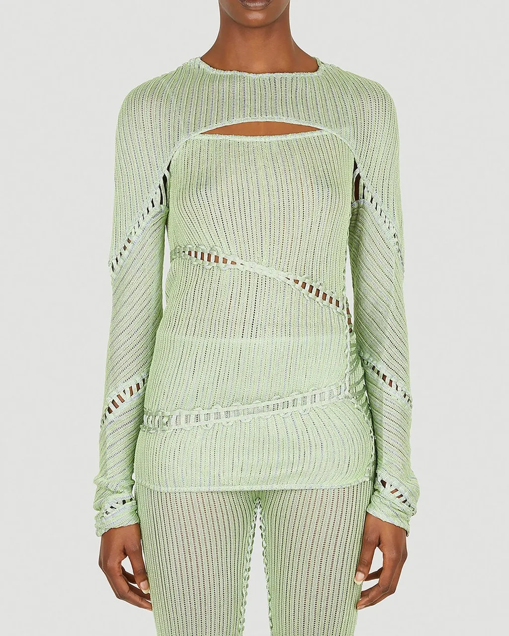 Cutout Knit Top
