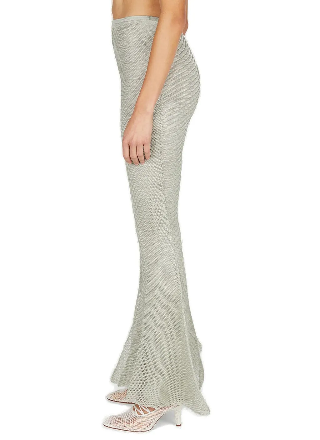 Flared Crochet Pants