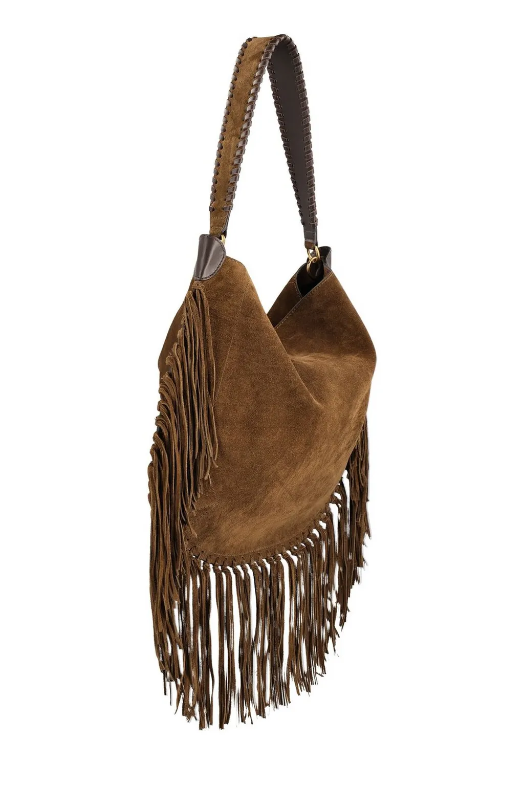 Fringed Hobo Bag