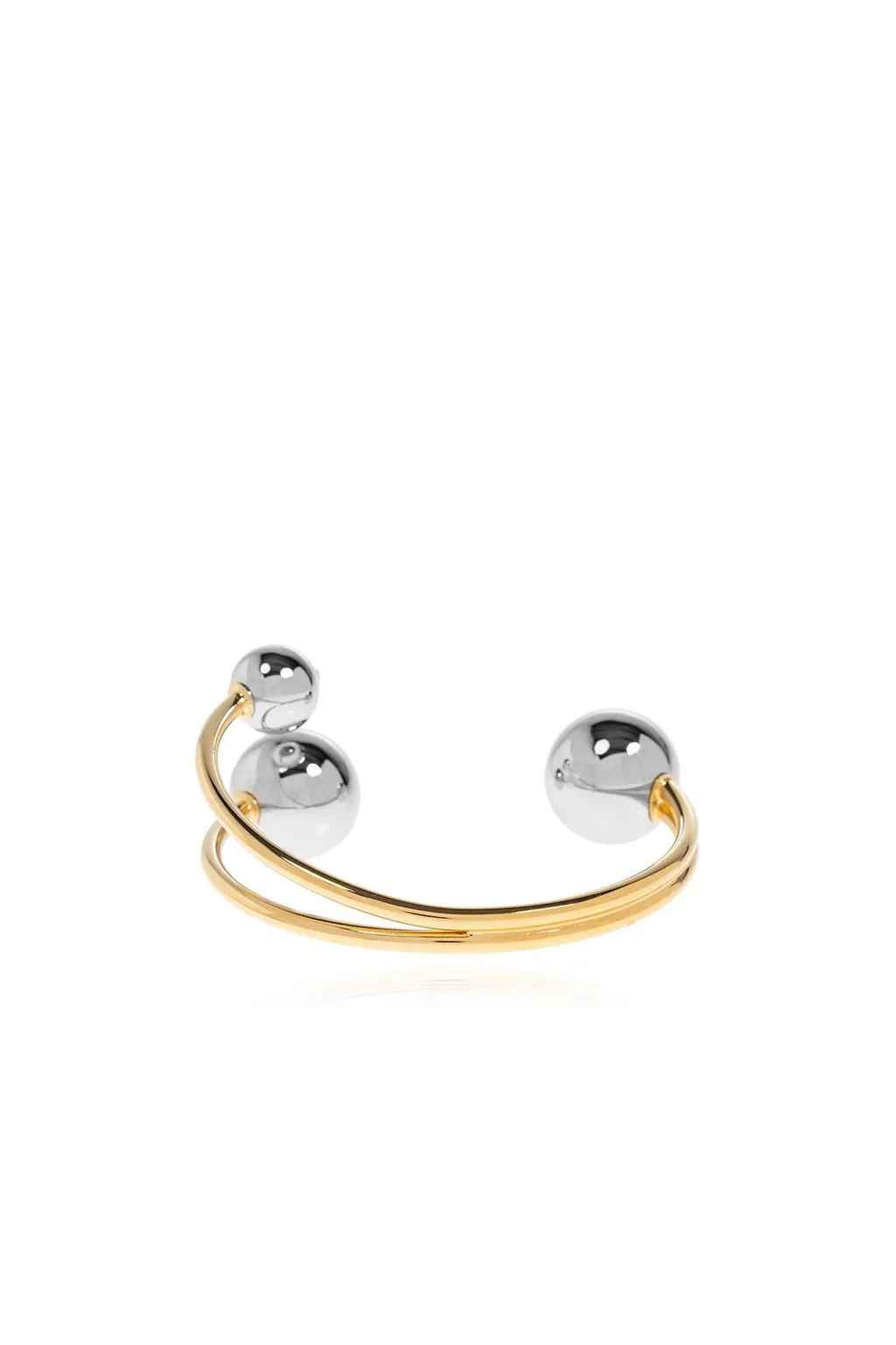 Cuff Bracelet With Spheres