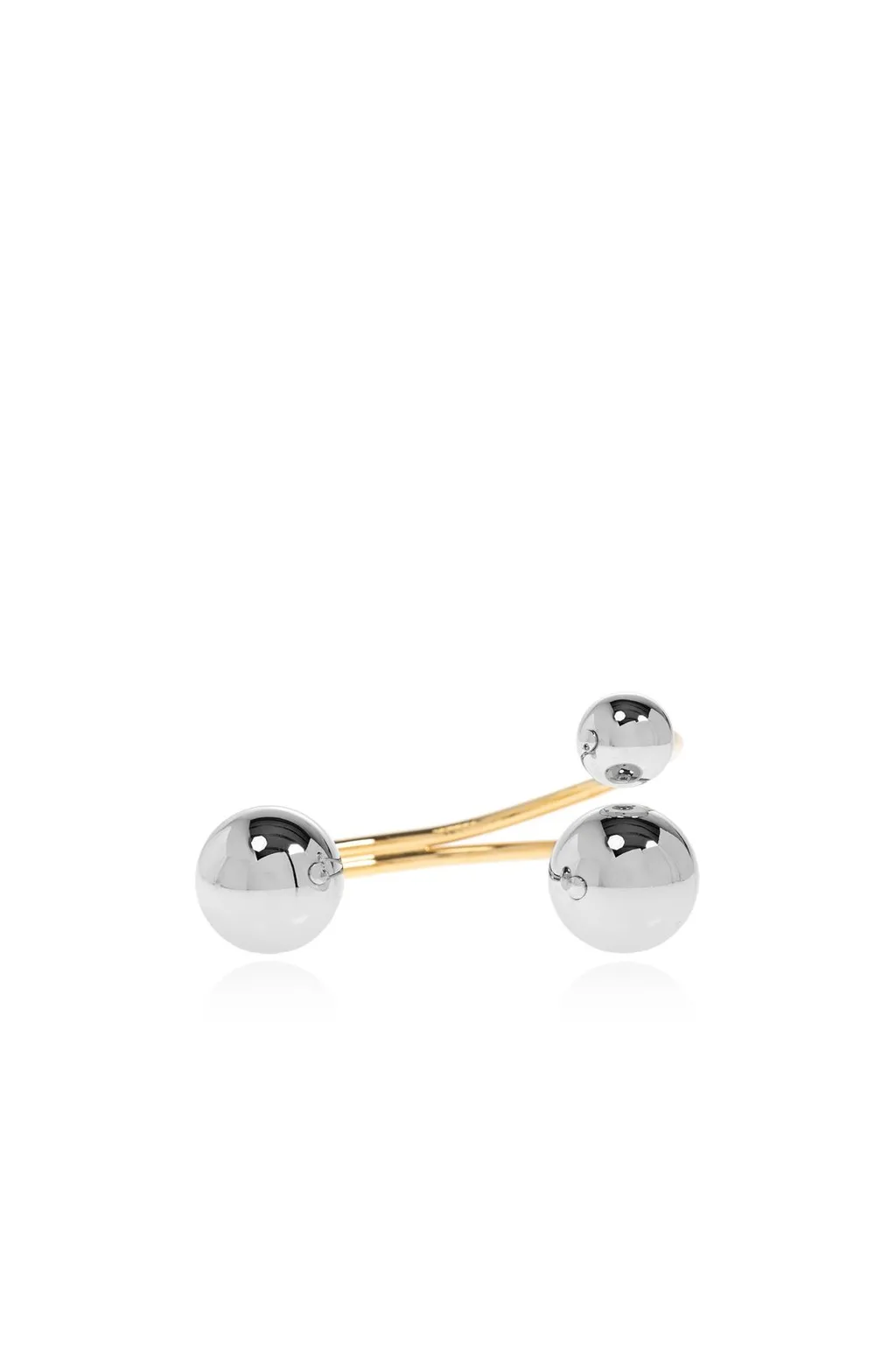 Cuff Bracelet With Spheres