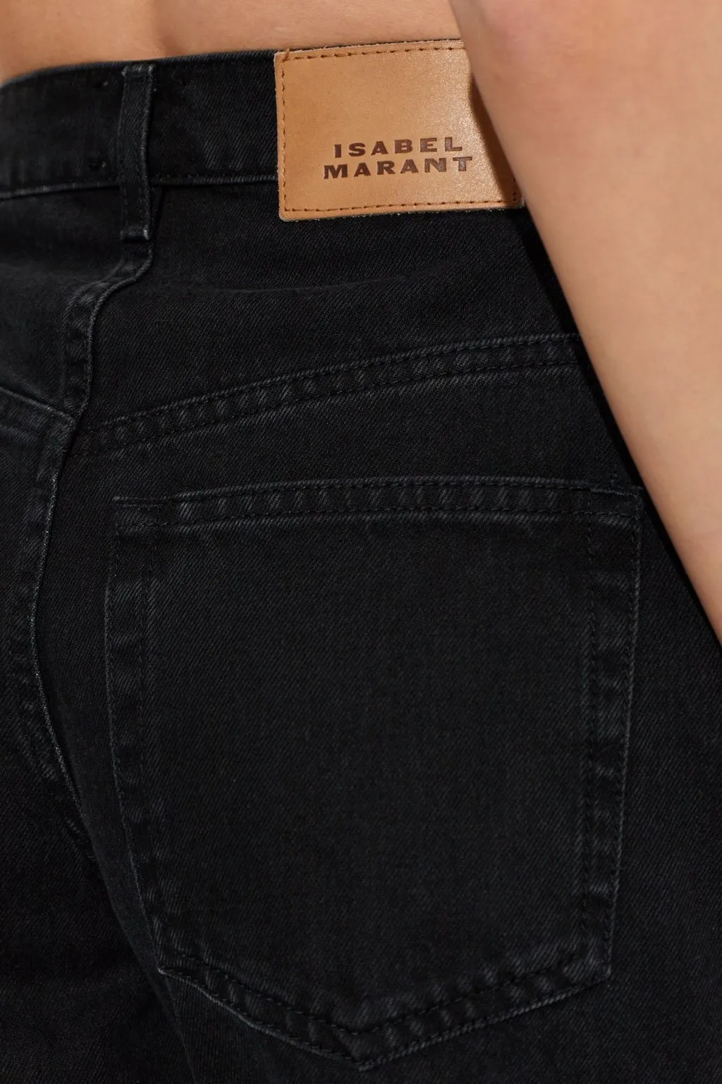 High-Rise Straight Leg Jeans