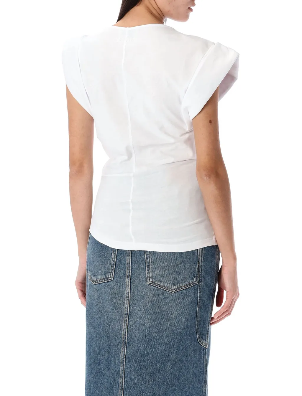 Draped Asymmetric Top