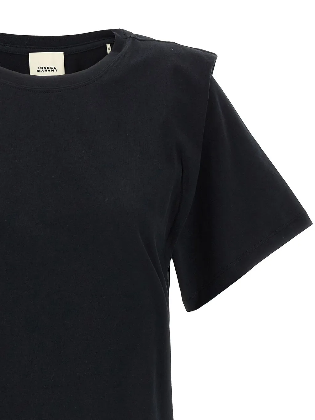 T-Shirt With Padded Shoulders