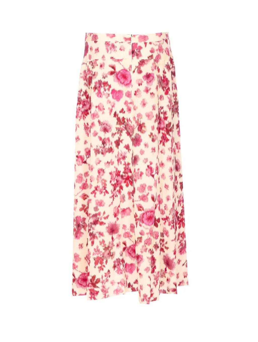 Floral Print Midi Skirt