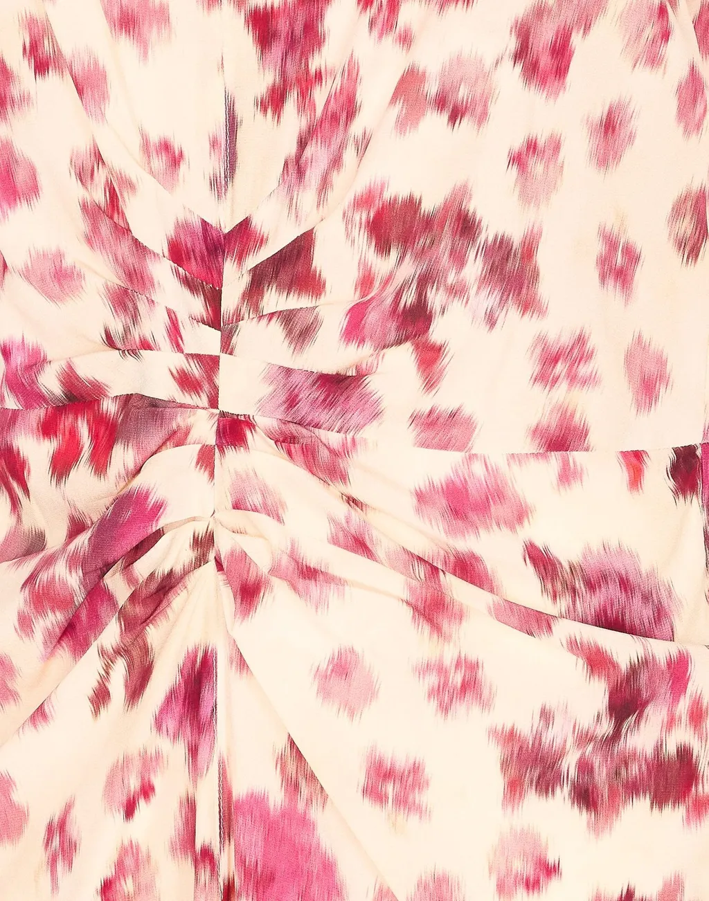 Floral Print Ruched Dress