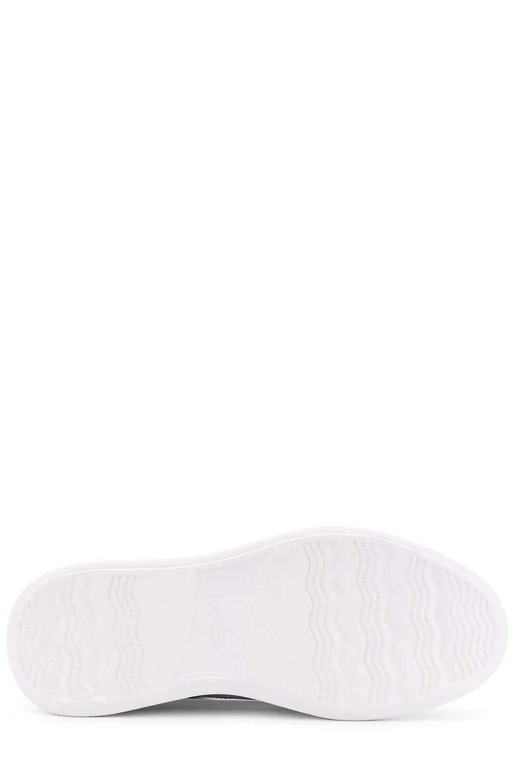 Low-Top Sneakers With Rhinestone H Logo