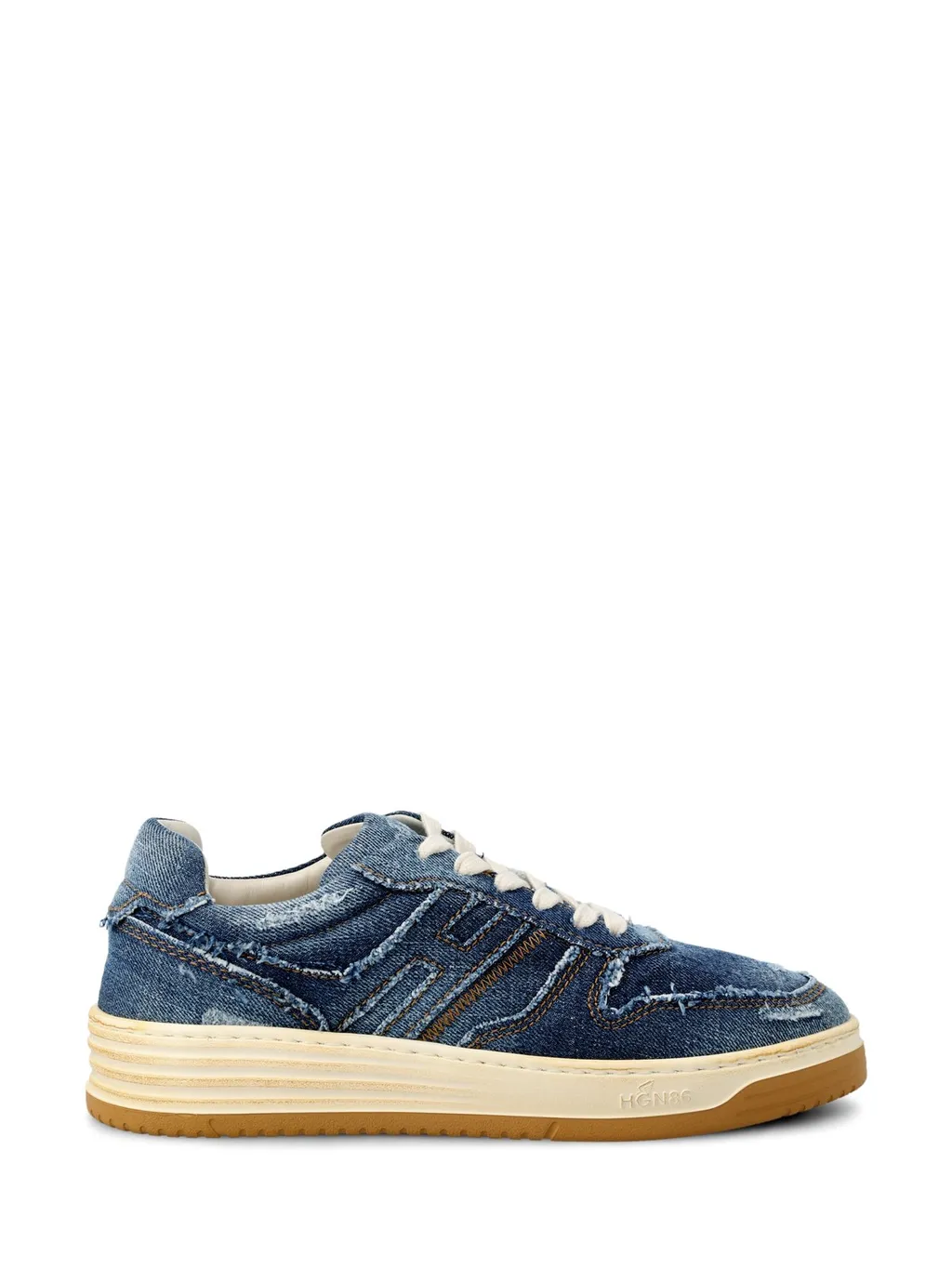 Denim Low-Top Sneakers