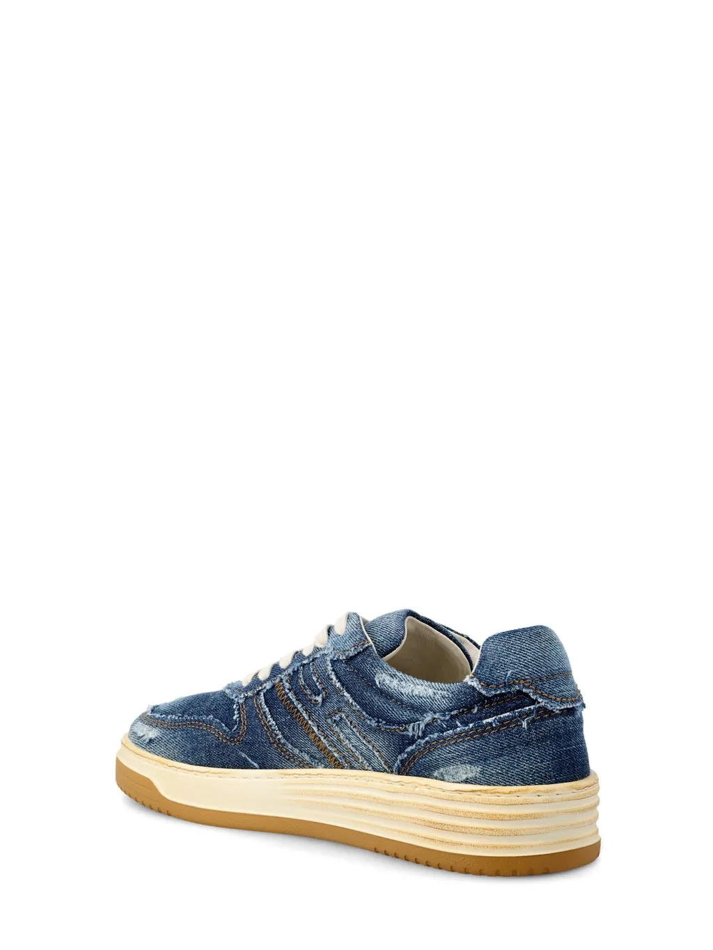 Denim Low-Top Sneakers