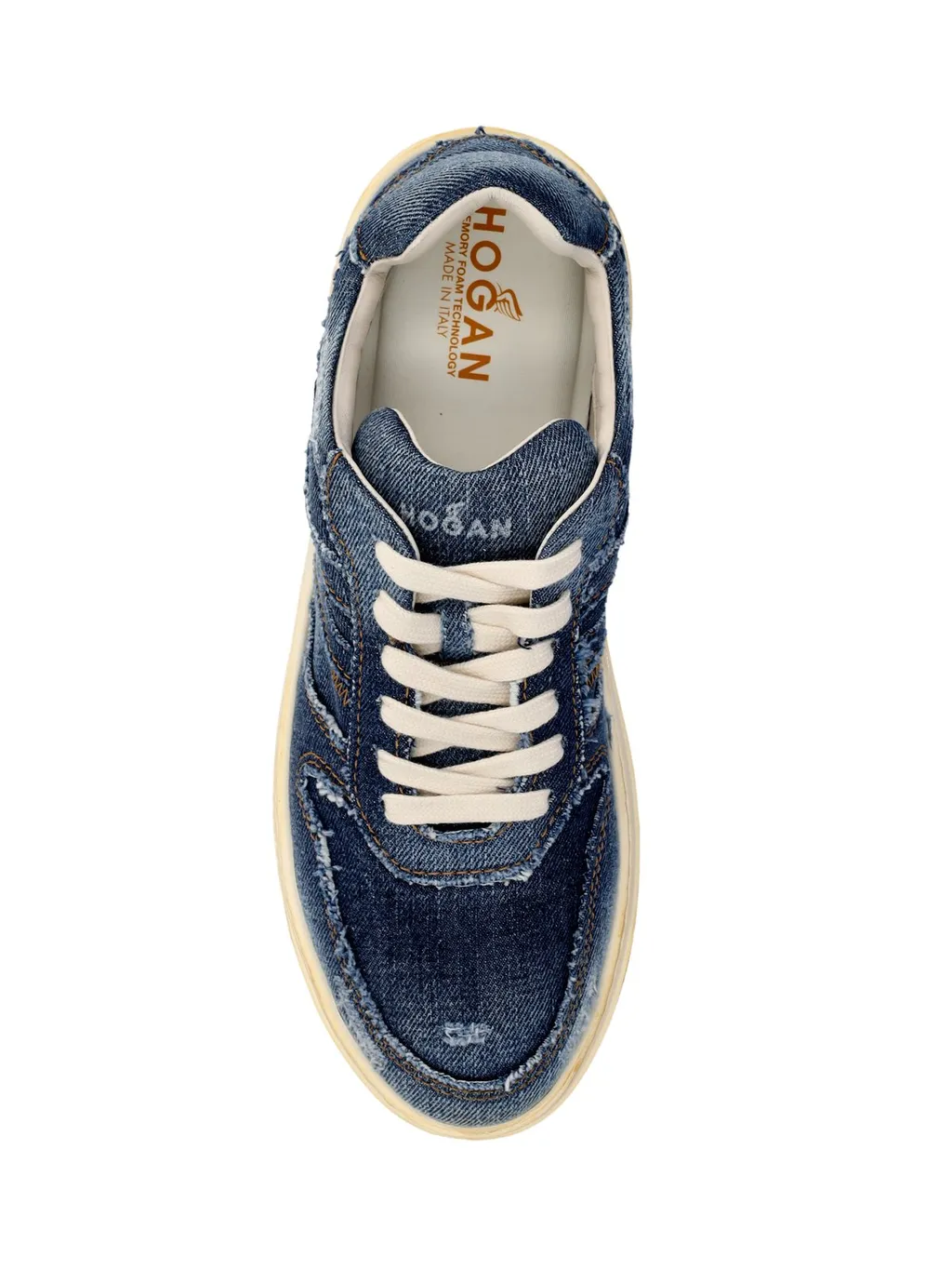 Denim Low-Top Sneakers