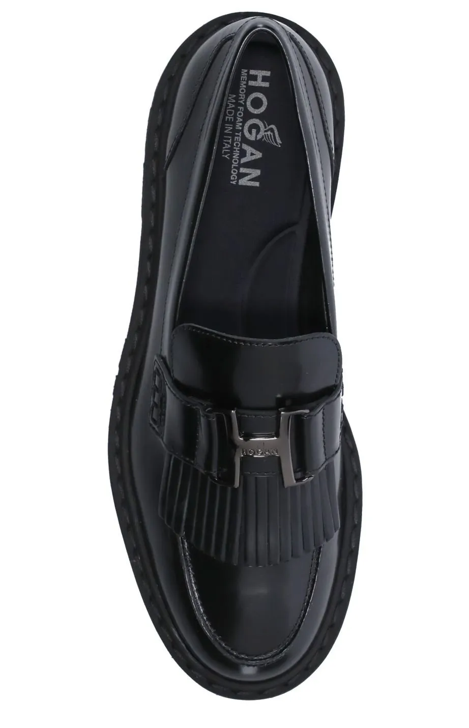 Loafers With Fringes And Platform Sole