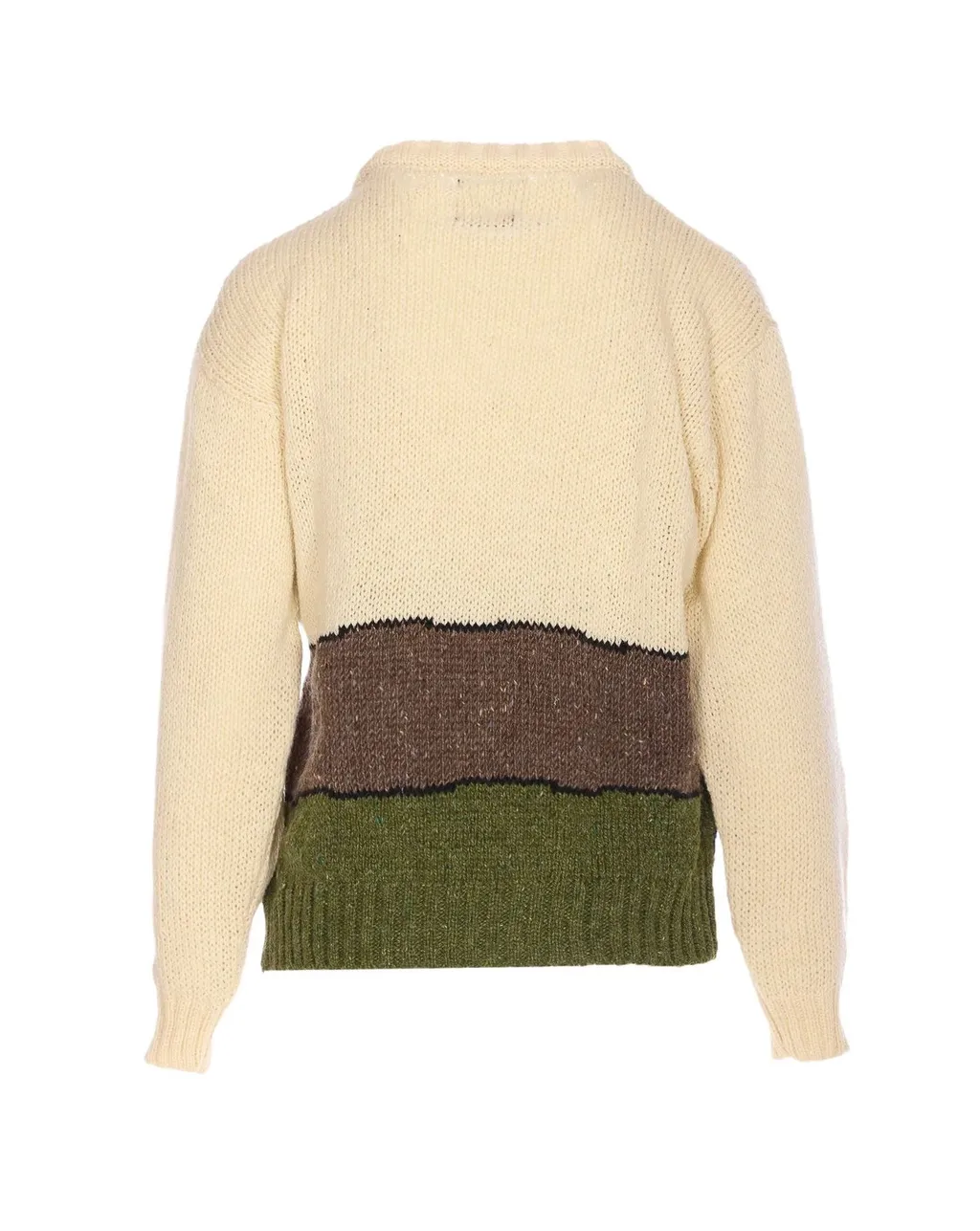 Dog Intarsia Knit Sweater