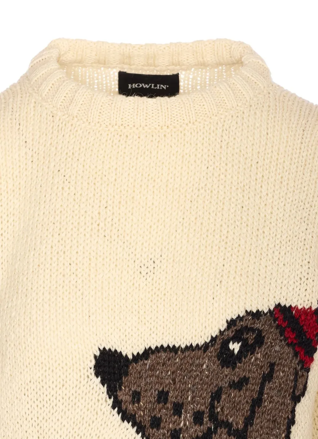 Dog Intarsia Knit Sweater