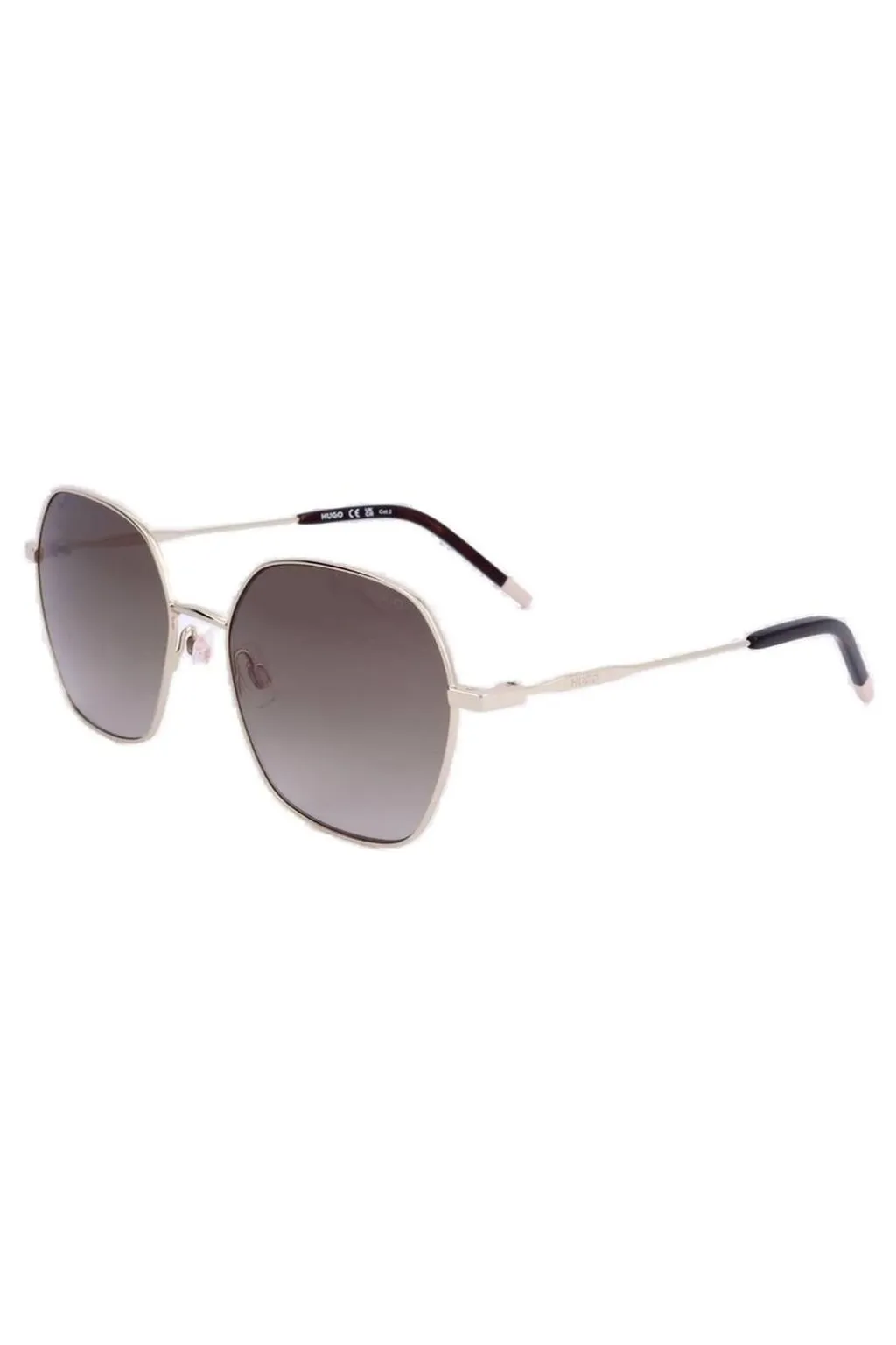 Hexagonal Frame Sunglasses