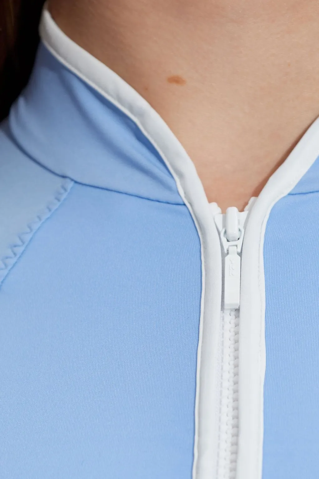 Long Sleeve Zip Front Swimsuit