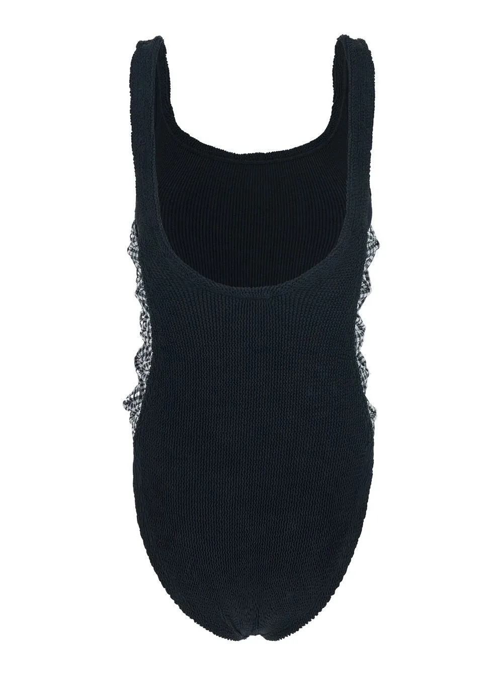 Ribbed Knit One-Piece Swimsuit