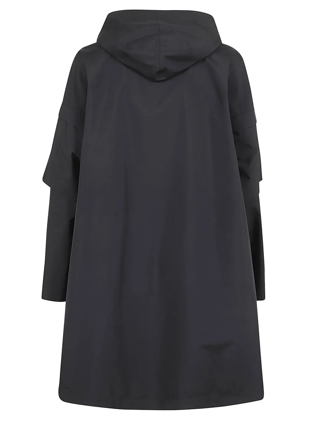 Hooded Poncho Coat