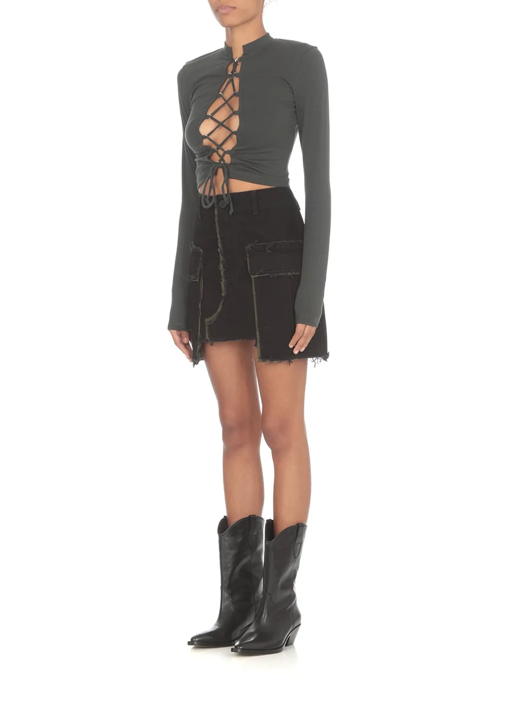 Cargo Mini Skirt
