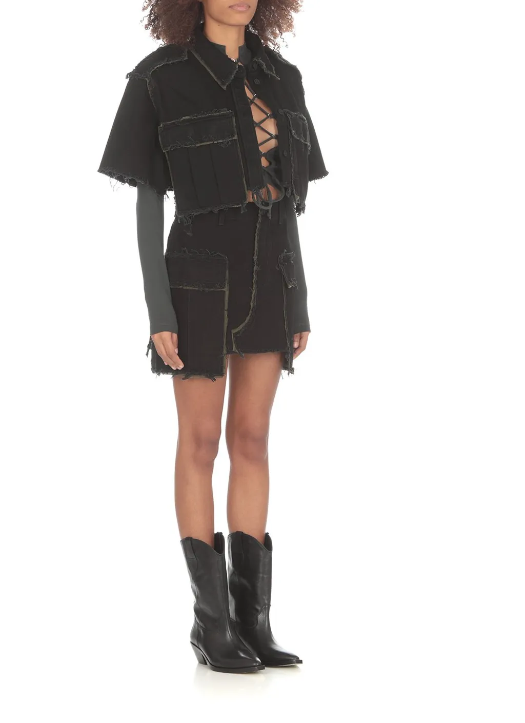 Cargo Mini Skirt