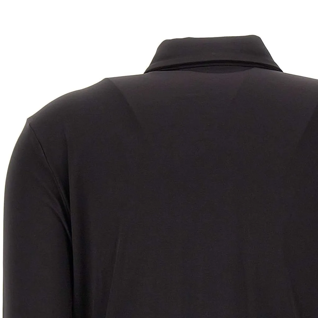 Lace-Up Ruched Shirt