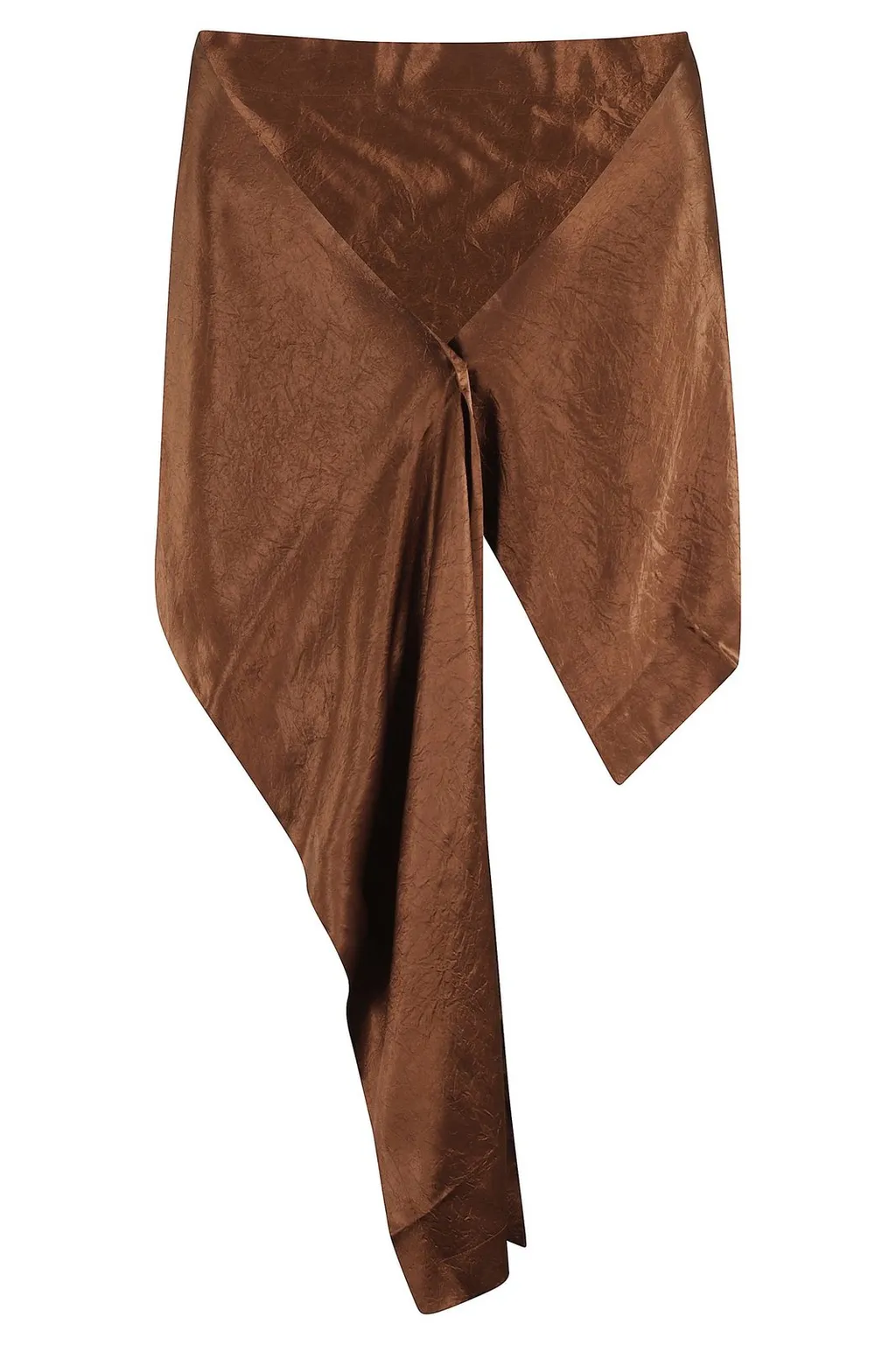 Asymmetric Draped Skirt