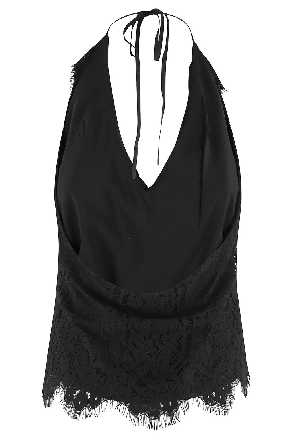 Halterneck Lace Top