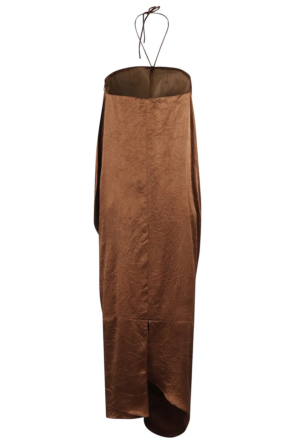 Draped Halter Dress