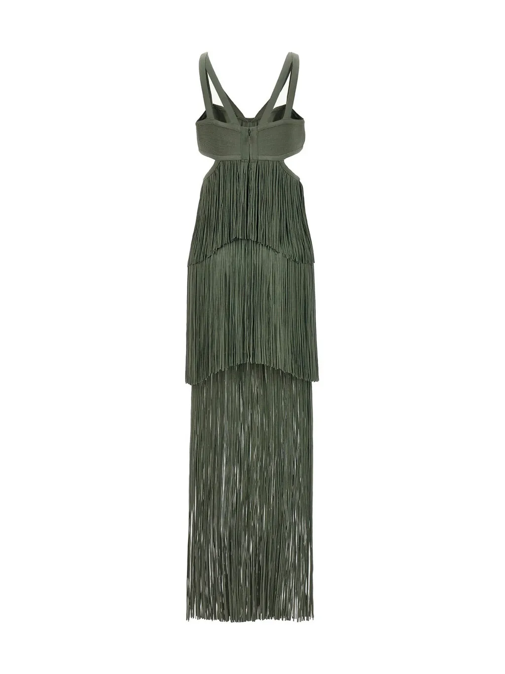 Fringed Maxi Dress