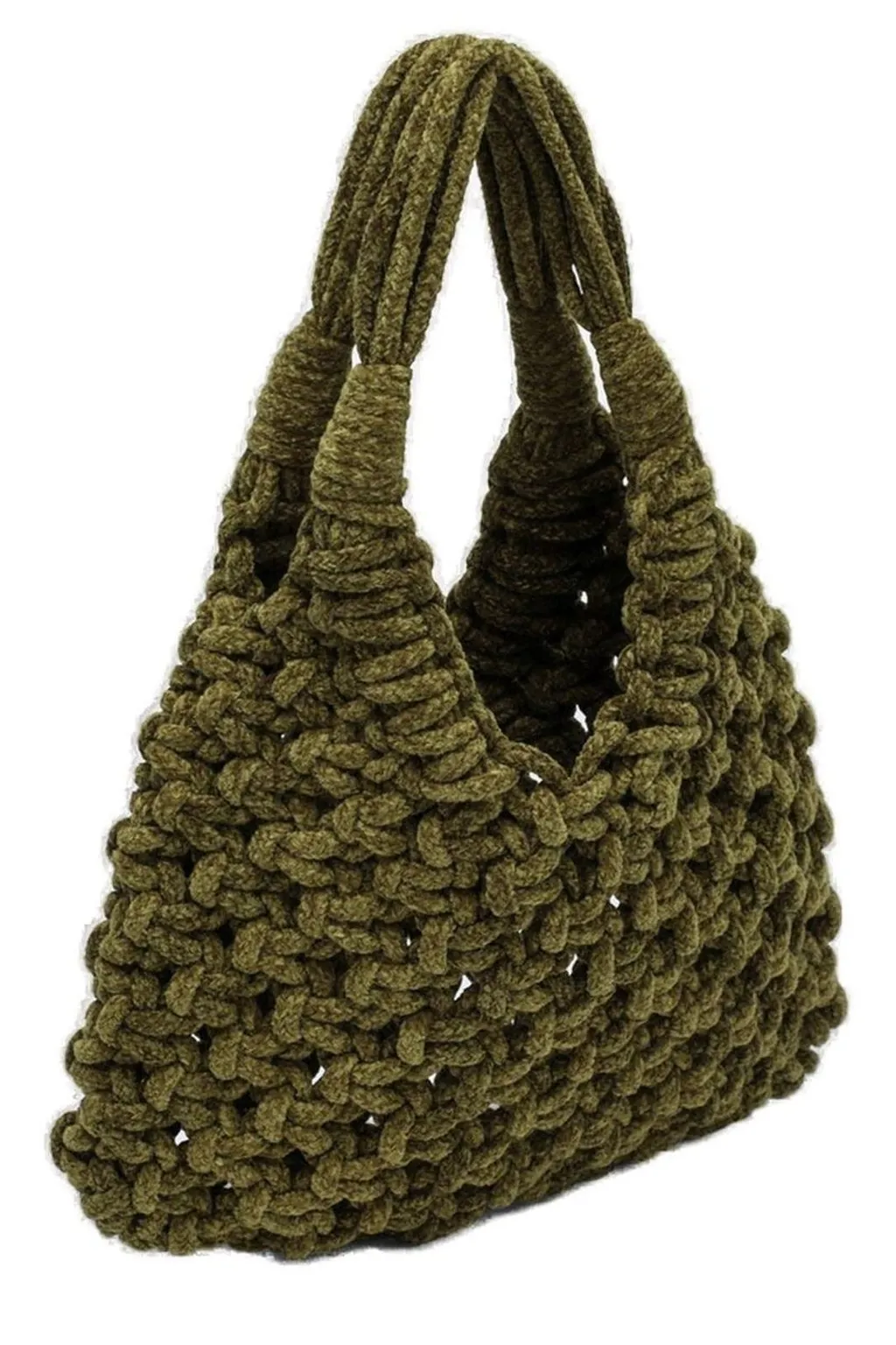 Chunky Knit Hobo Bag