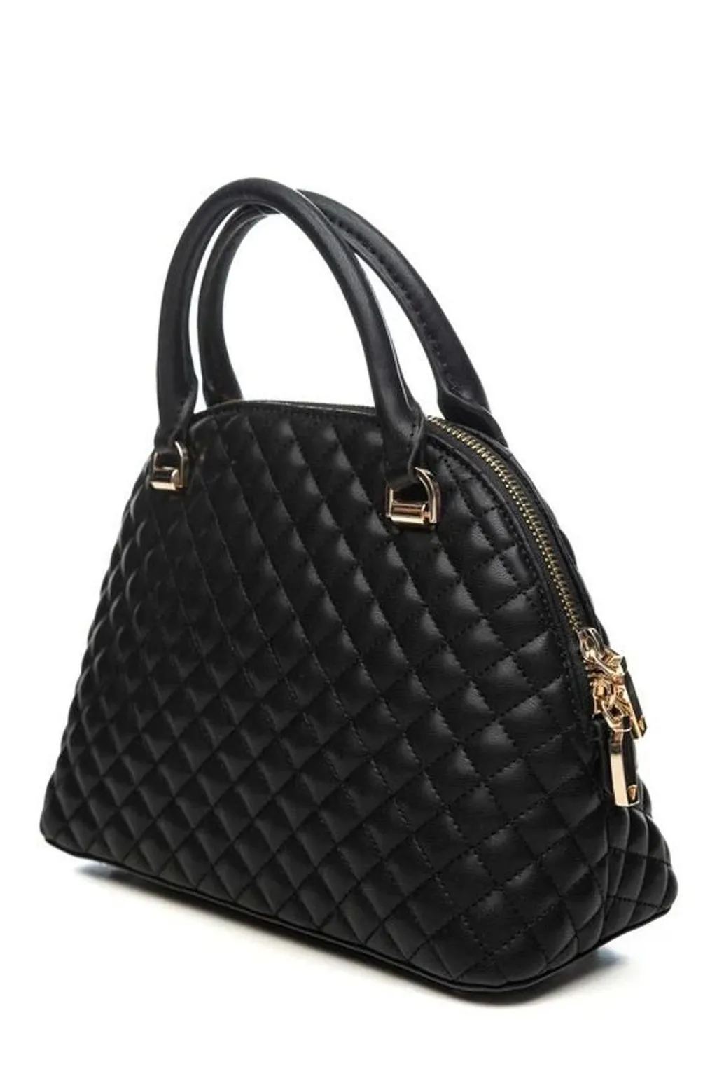 Quilted Top Handle Bag