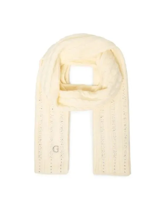 Scarf With Rhinestones