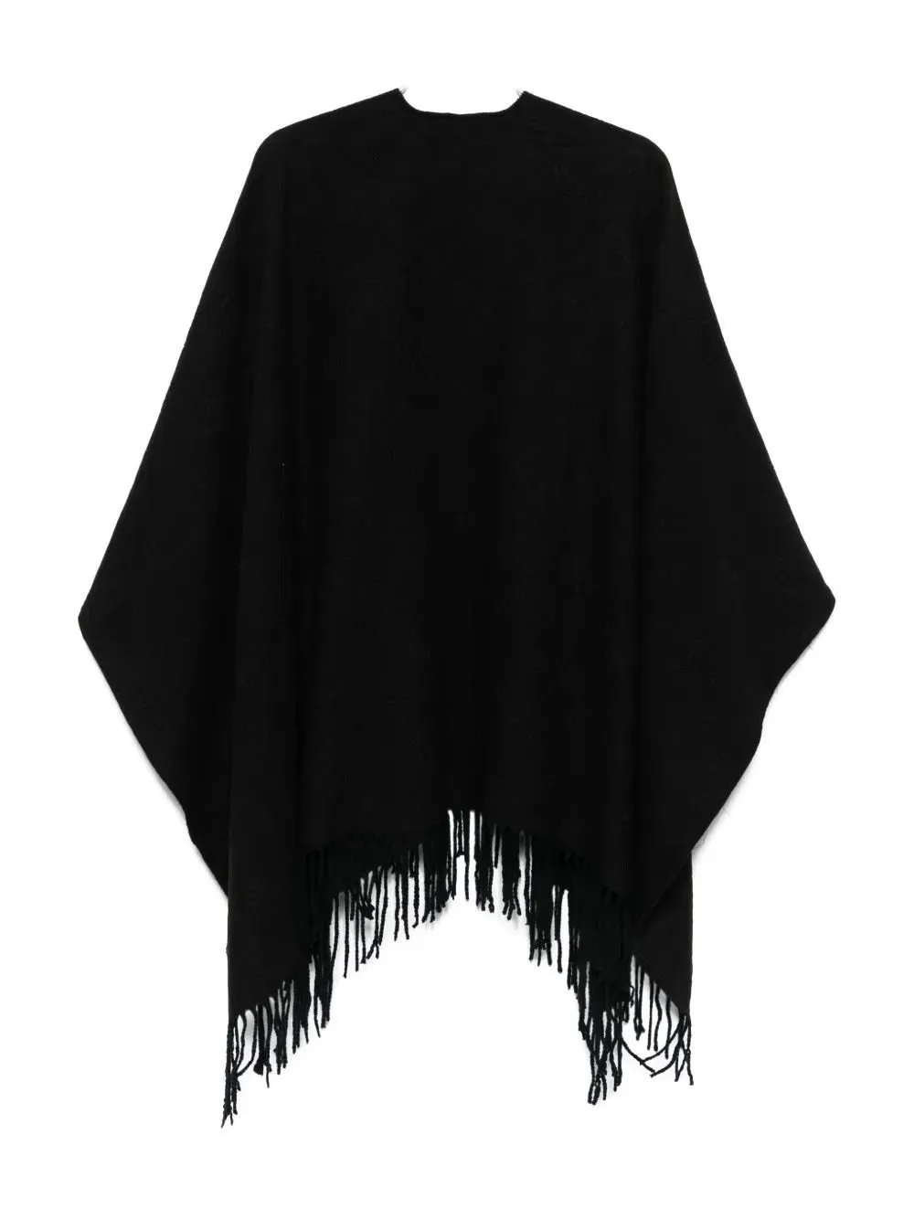 Poncho With Fringe