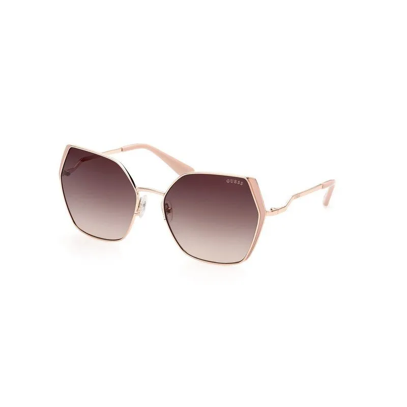 Hexagonal Frame Sunglasses