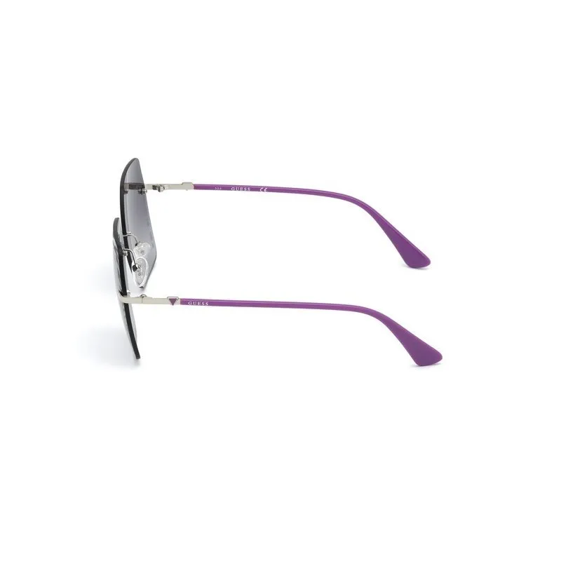 Rimless Hexagonal Sunglasses