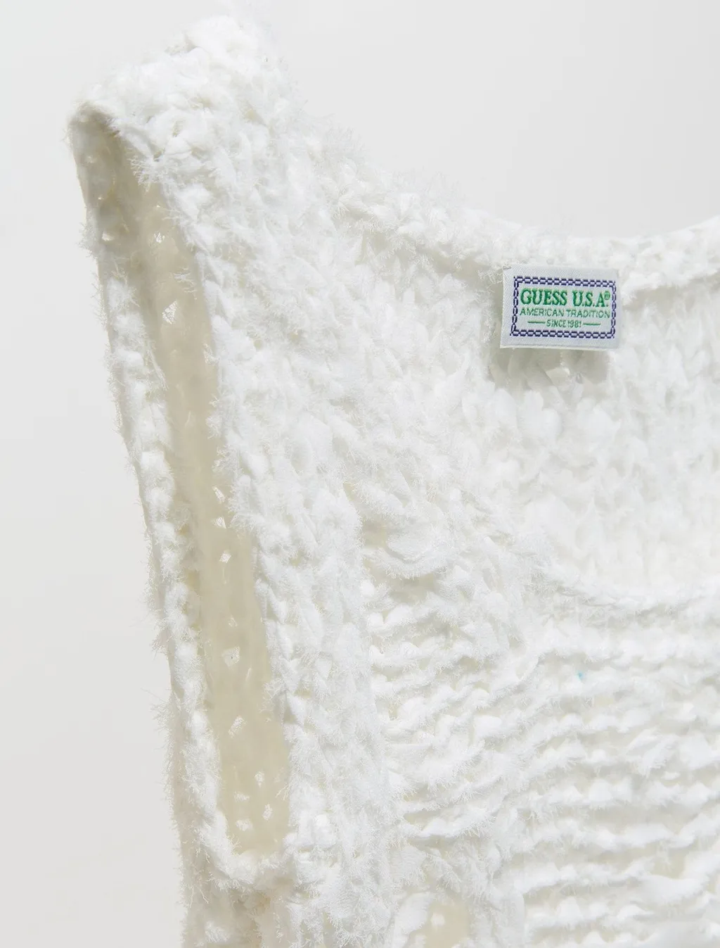 Cropped Knit Vest