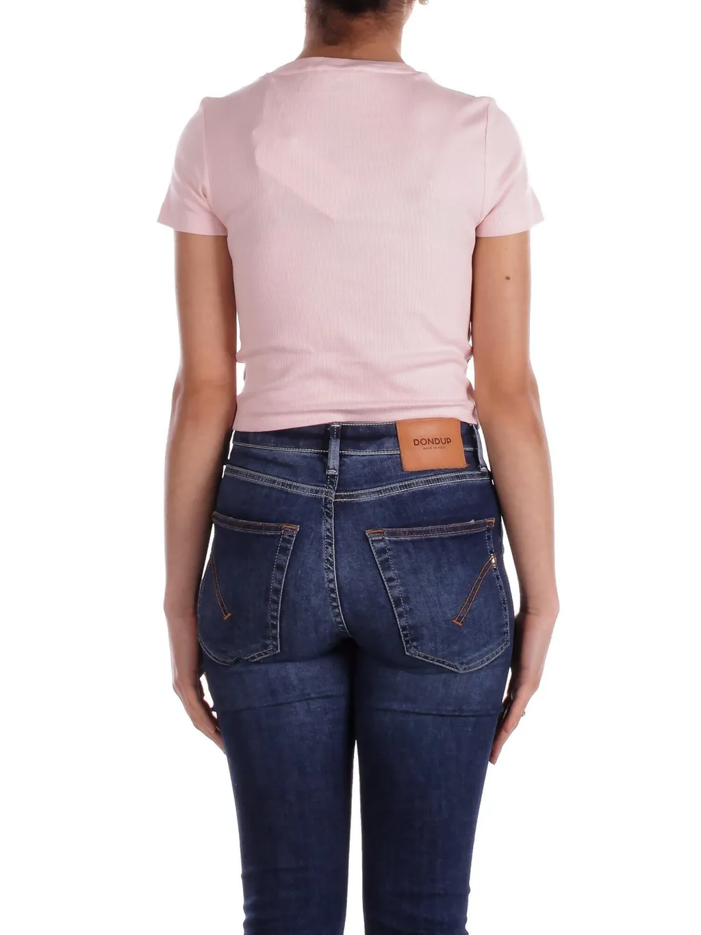 Button-Up Cropped Top