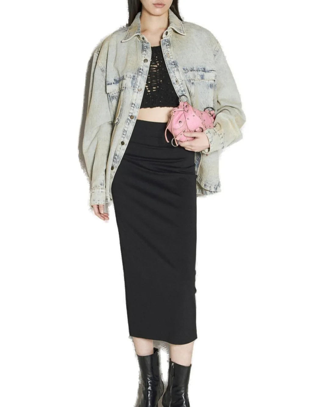 Oversized Denim Shirt