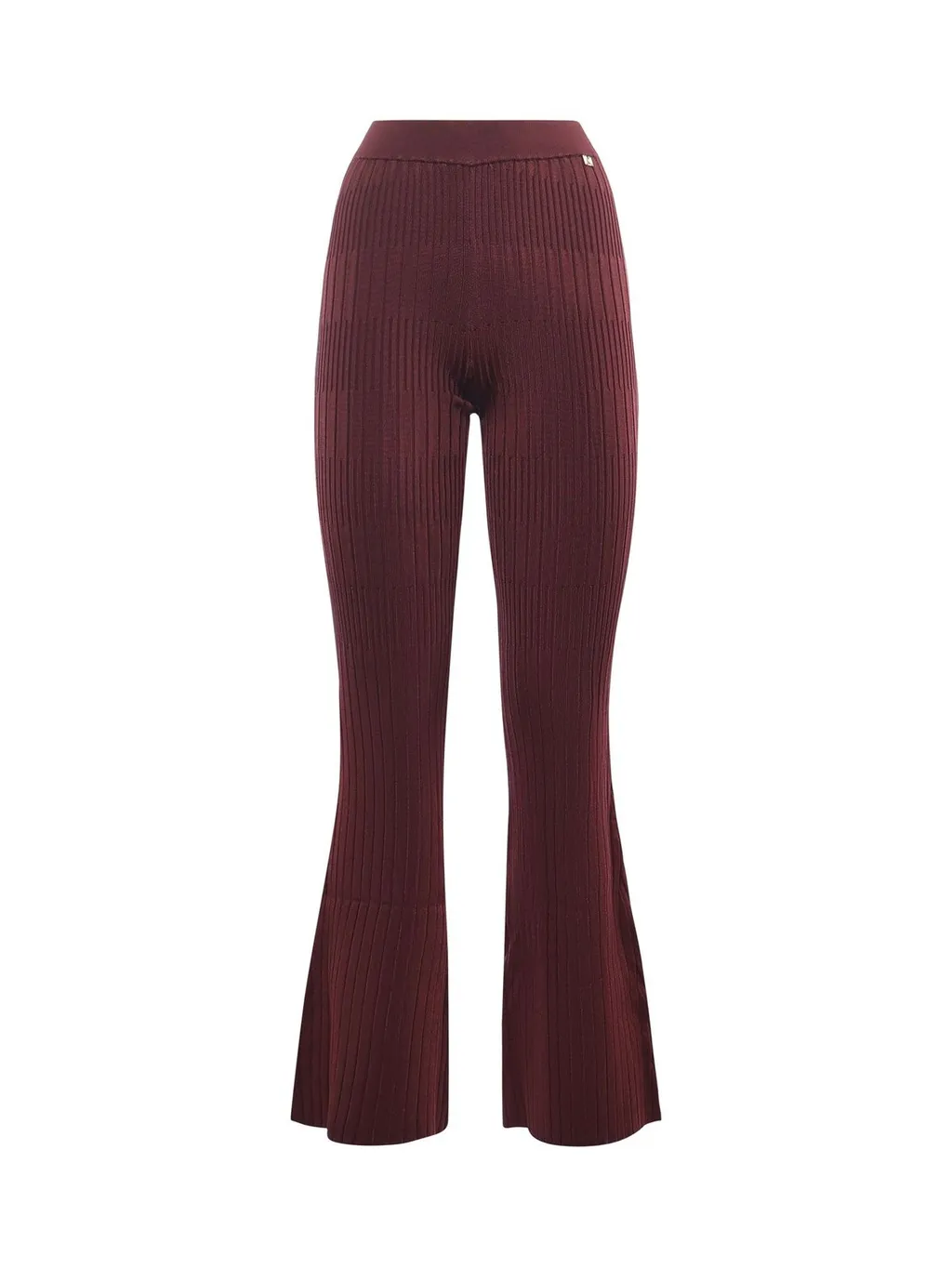 Ribbed Flare Pants