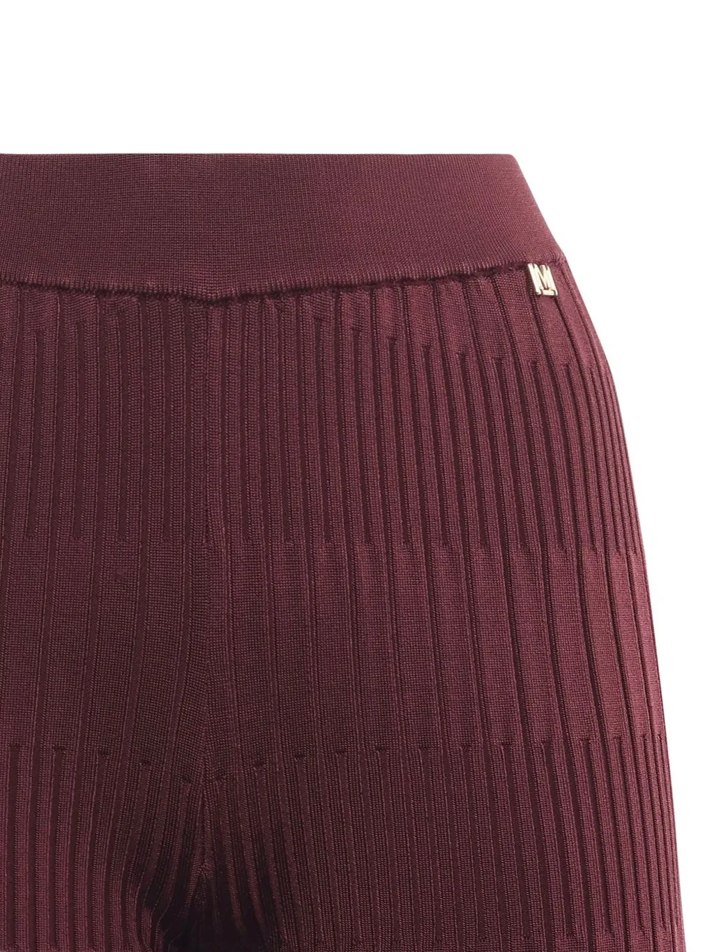Ribbed Flare Pants