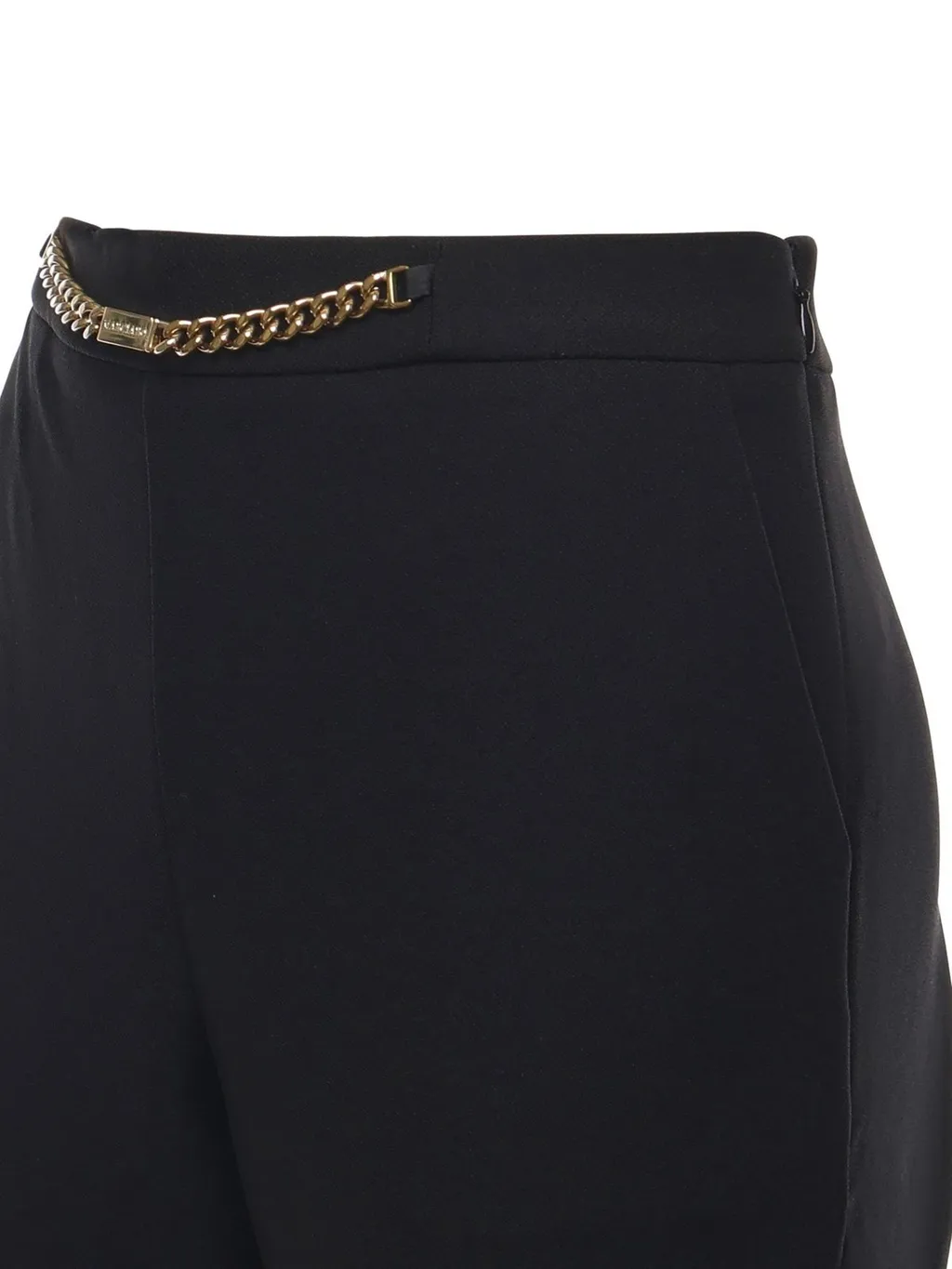 Tailored Trousers With Chain Detail