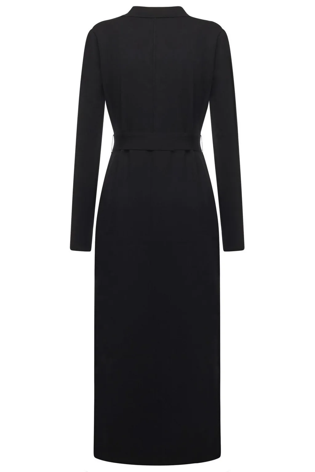 Belted Longline Blazer Dress