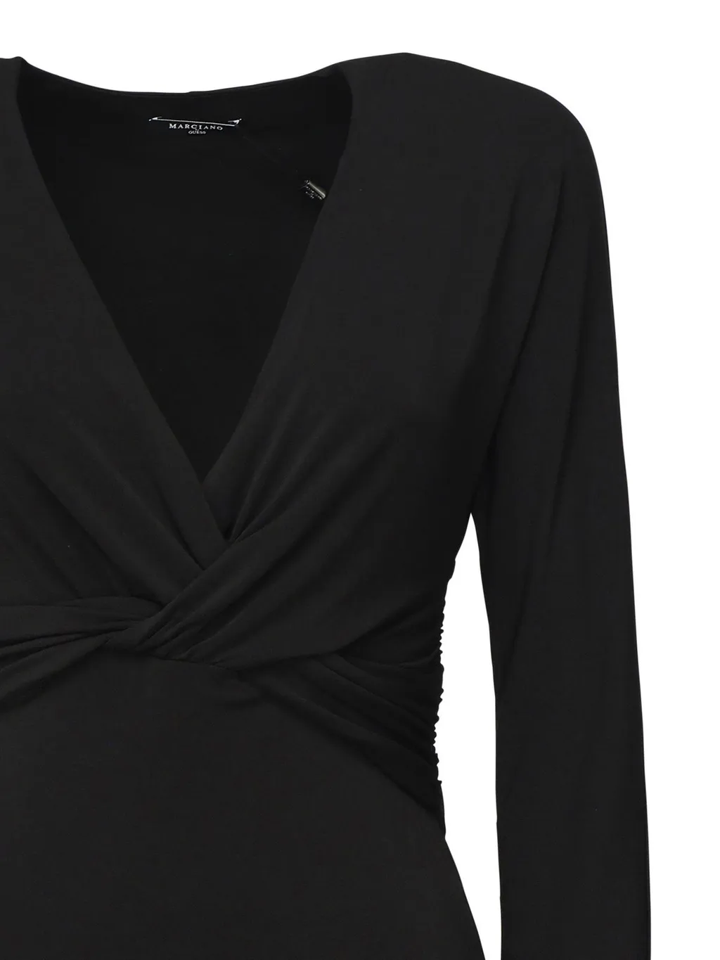 Twist Front Midi Dress