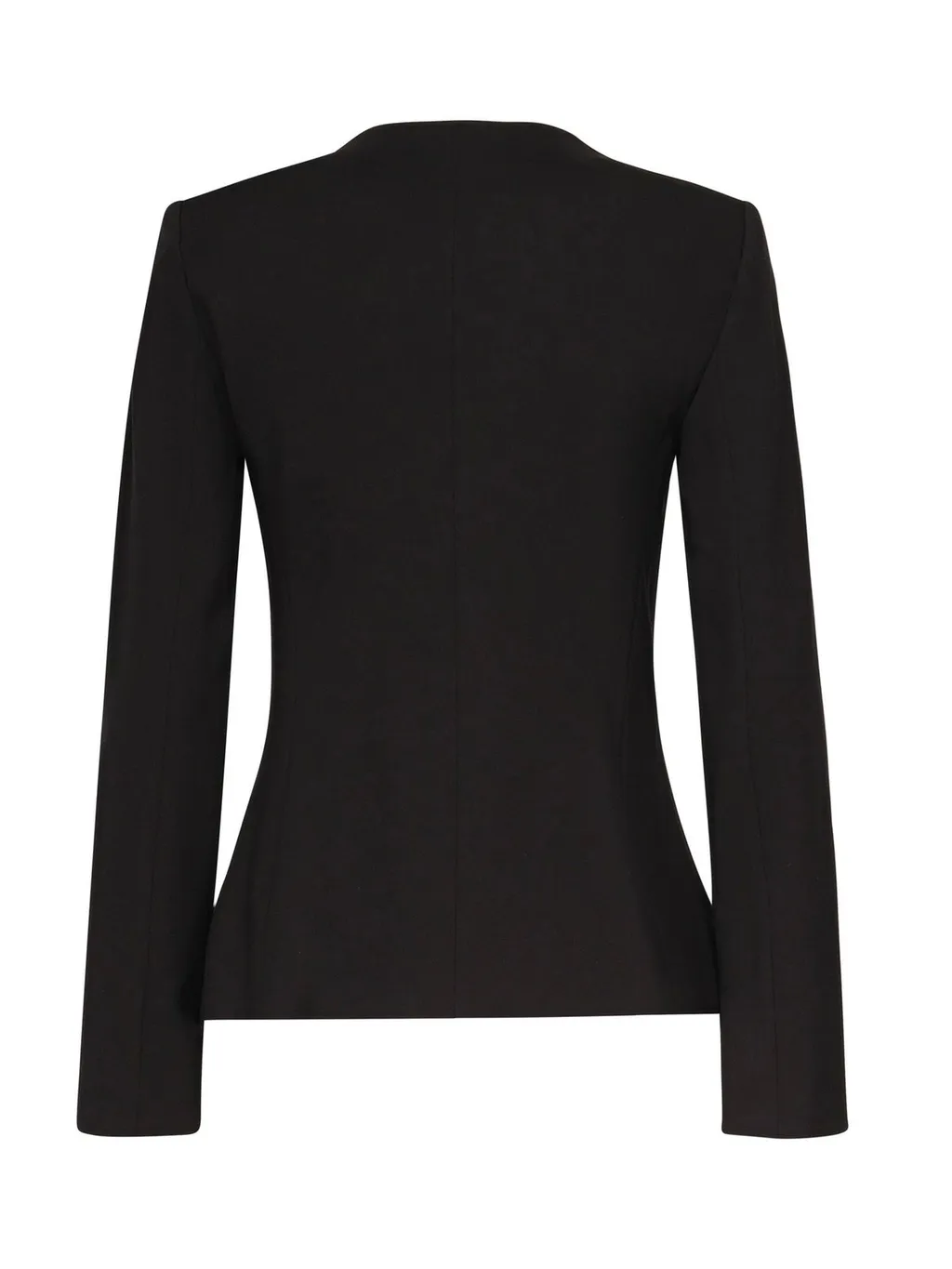 Open-Front Blazer With Chain Detail