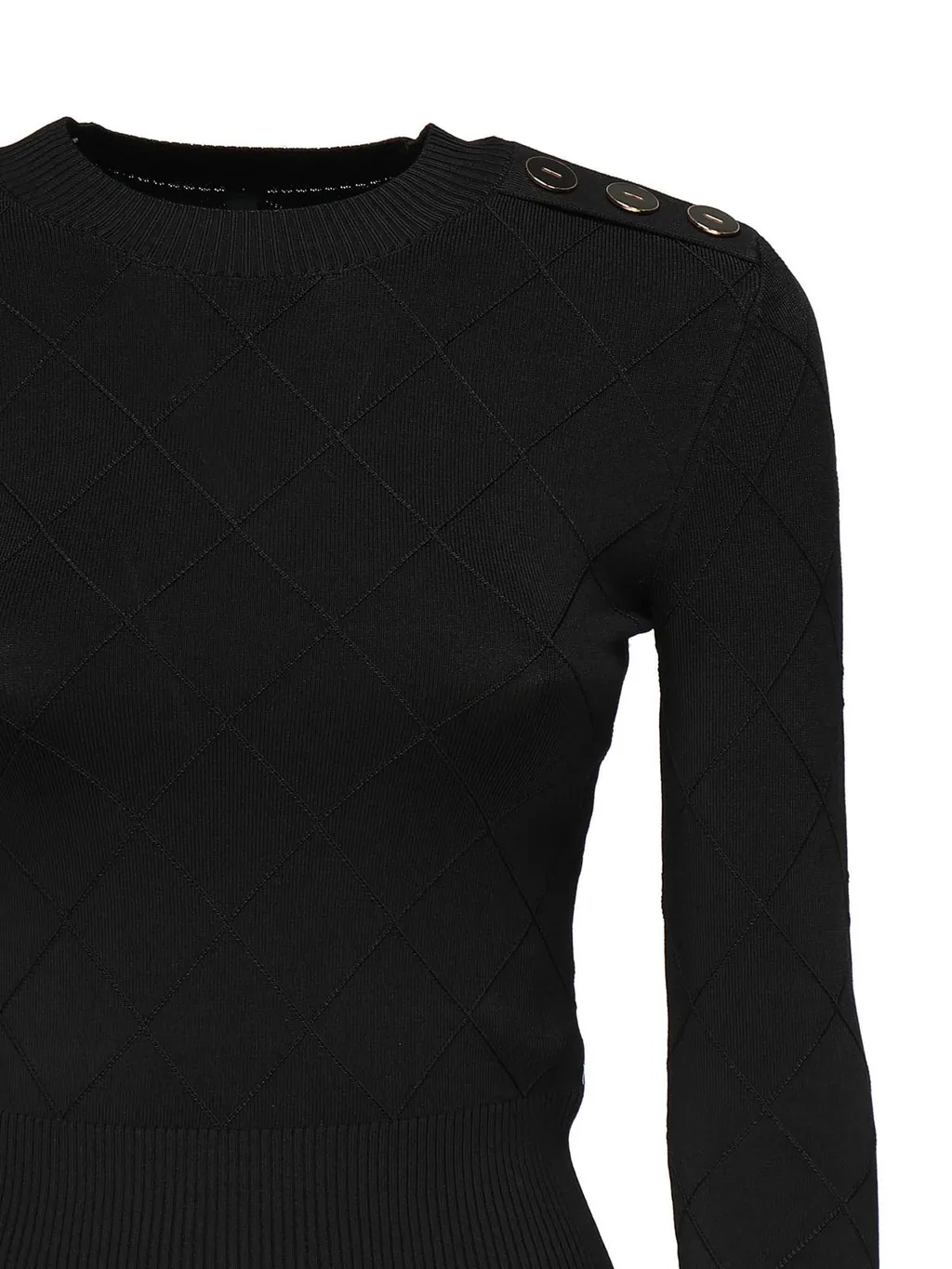 Argyle Knit Sweater
