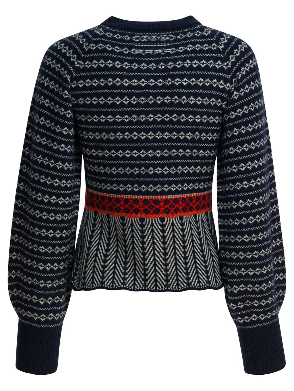 Fair Isle Knit Cardigan